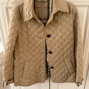Burberry Quilted Beige Jacket